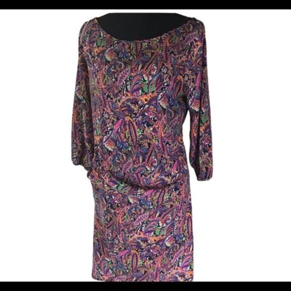 #121 PEACH LOVE BOLD PRONT MINI DRESS - Picture 1 of 8